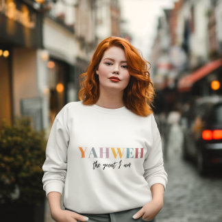 Sweatshirt Yahweh Le Grand Je Suis Chrétien