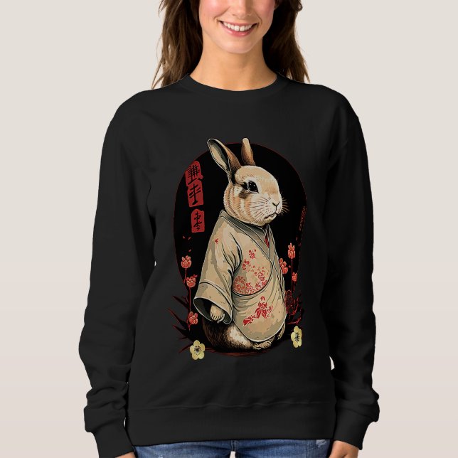 Sweatshirt Year Of The Rabbit 2023 Chinese New Year 2023 (Devant)