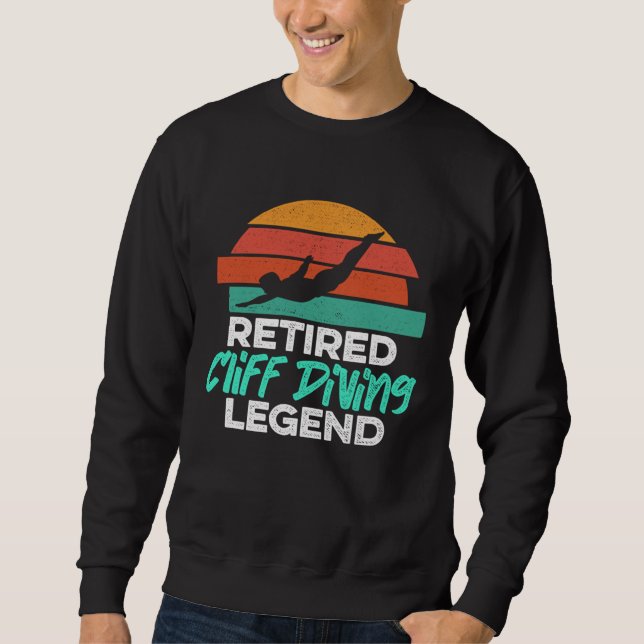Sweatshirt Yes I Do Have A Retirement Plan I Plan On Jumping  (Devant)