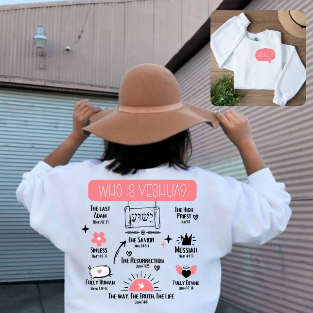 Sweatshirt Yeshua Christian Women (Créateur téléchargé)