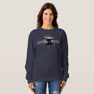 Sweatshirt Yeux serpent Ninja Femme