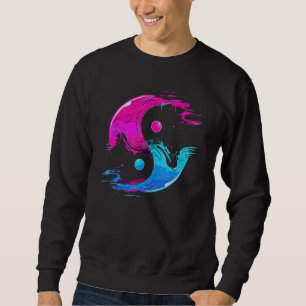 Sweatshirt Yin et Yang Qi Gong Tai Chi Fusion Wate