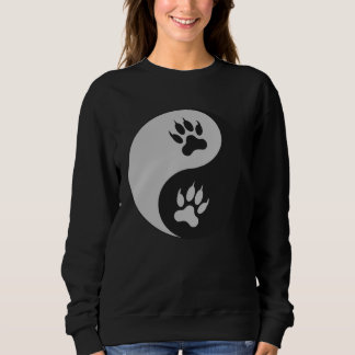 Sweatshirt Yin Yang Lion Paw  Lion  Predatory Cat  Africa