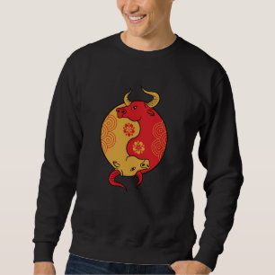 Sweatshirt Yin Yang Ox