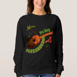 Sweatshirt Yo Soy Parrandero avec votre nom