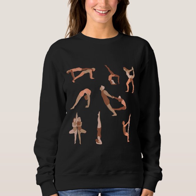 Sweatshirt yoga bulkbuy 50 (Devant)