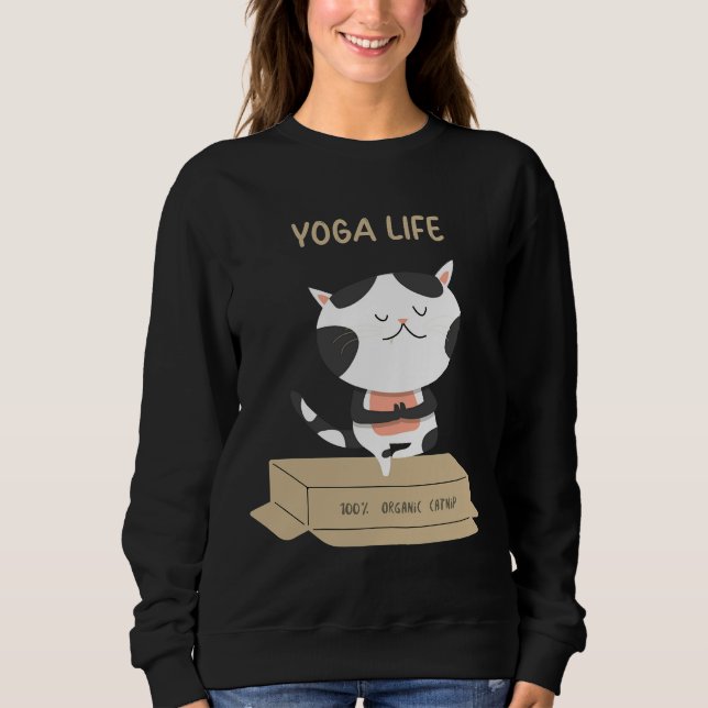 Sweatshirt Yoga Life 11 (Devant)