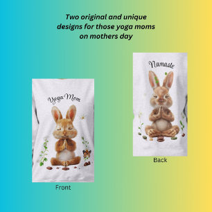 Sweatshirt Yoga Maman mignonne lapin