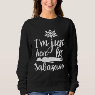 Sweatshirt Yoga  Meditation of Spiritual Peace Namaste
