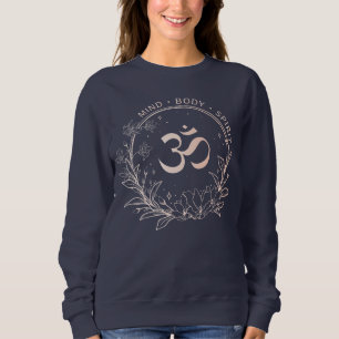 Sweatshirt Yoga, Méditation, Spiritualité, Namaste, Esprit &