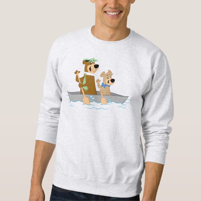 Sweatshirt Yogi Bear et Boo Boo Fun Canoe Adventure (Devant)