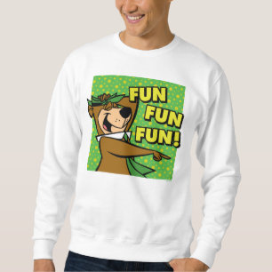 Sweatshirt Yogi Bear Fun Amusant