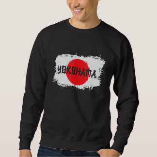 Sweatshirt Yokohama Japon Drapeau japonais Souvenir Japon