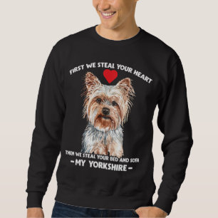 Sweatshirt Yorkshire cadeau de chien Yorkshire amoureux de fa