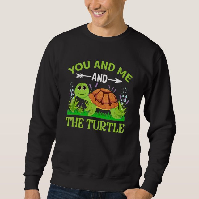 Sweatshirt You And Me And The Turtle (Devant)
