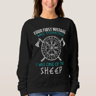 Sweatshirt Your First Mistake Viking Norse