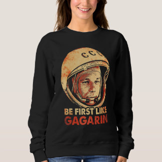 Sweatshirt Youri Gagarine Cosmonaute Astronaut Espace Premier