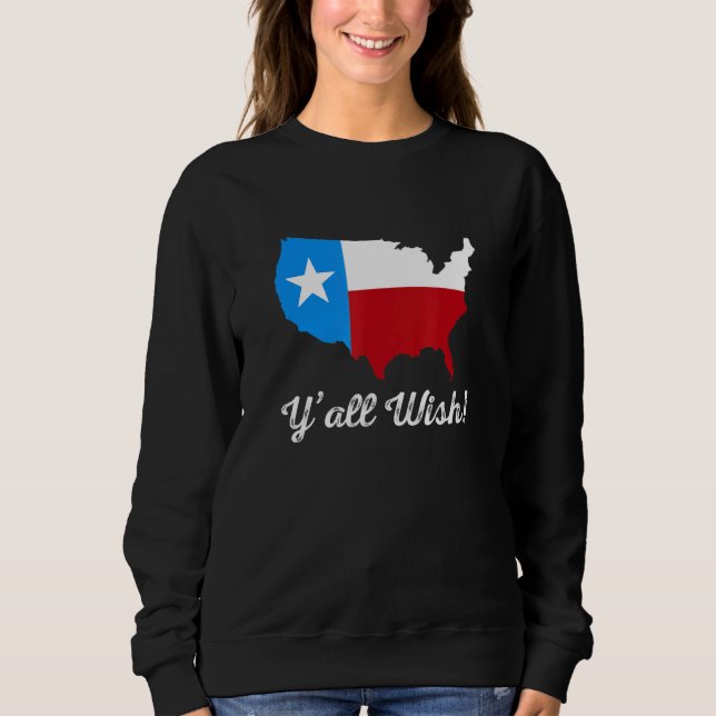 Sweatshirt Yu2019all Wish Apparel (Devant)