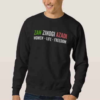 Sweatshirt Zan Zindgi Azadi   Femmes Vie Liberté