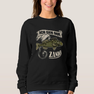 Sweatshirt Zander Fogosch Pêcheur Humour 3