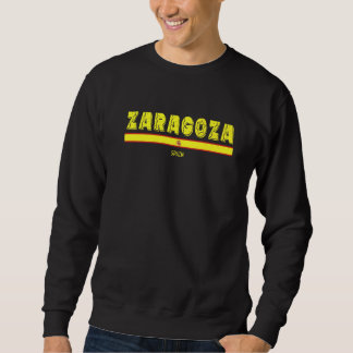 Sweatshirt Zaragoza Espagne  Drapeau Espagnol Espana Souvenir