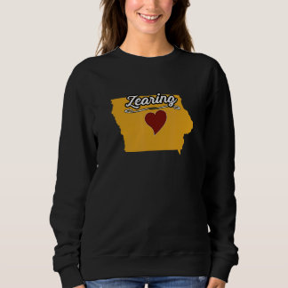 Sweatshirt ZEARING IOWA IA USA Cute Souvenir Merch US City