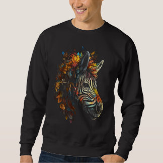 Sweatshirt Zebra Animal Zoo Animal Zebra