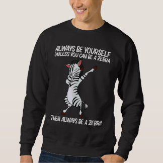 Sweatshirt Zebra For Men Women African Zoo Animal 5