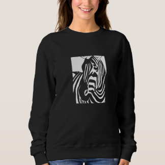 Sweatshirt Zebra Head Animal keepers