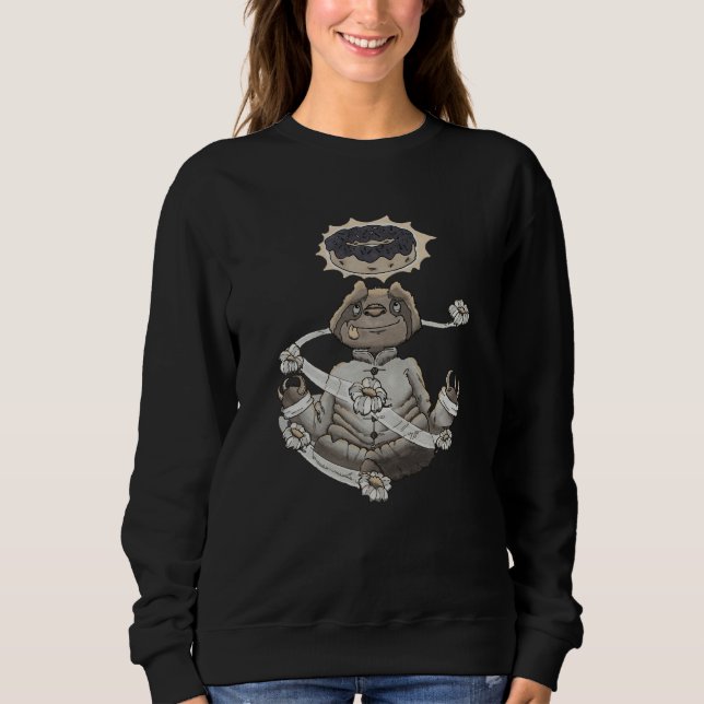 Sweatshirt Zen Sloth (Devant)