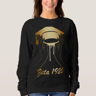 Sweatshirt Zeta 1920 Afro-Américain Historiquement Noir Hbcu