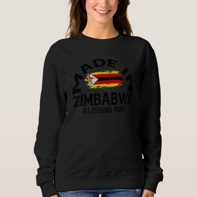 Sweatshirt Zimbabwe For women Zimbabwean Flag for Men Zimbabw (Devant)