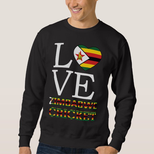 Sweatshirt Zimbabwes Crickets For Mens (Devant)
