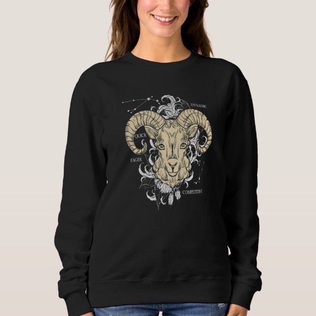 Sweatshirt Zodiac Sign Capricorn   (Devant)