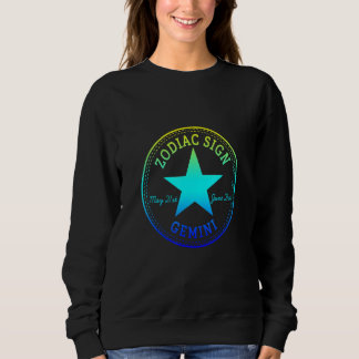 Sweatshirt ZODIAC SIGN GEMINI born in May & June Astrology Ho