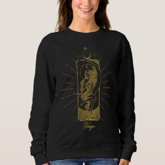 Sweatshirt Zodiac Sign Virgo in Gold
