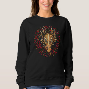 Sweatshirt Zodiaque chinois Le Dragon 2021 L'année chinoise O