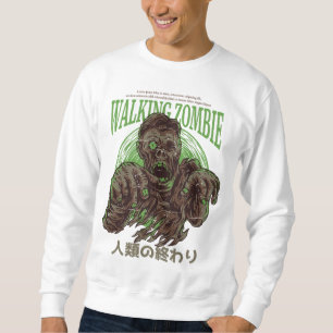 Sweatshirt Zombie à pied / Apocalypse Zombie effra