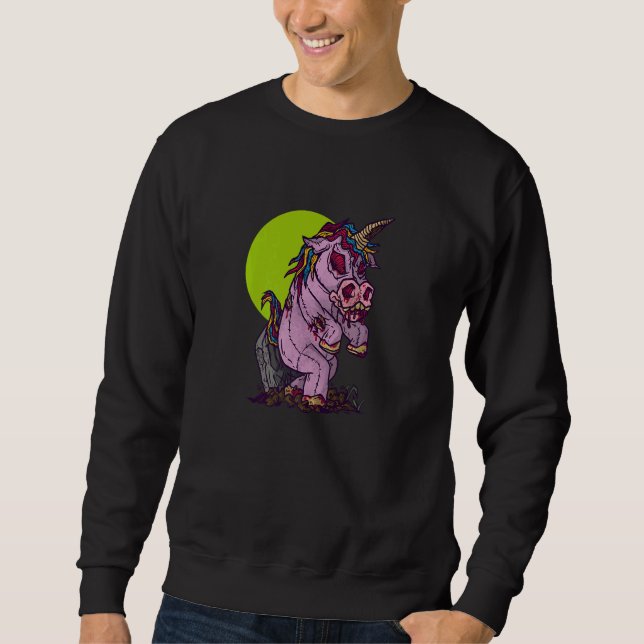 Sweatshirt Zombieunicorne (Devant)