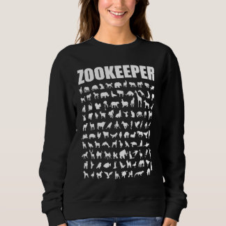 Sweatshirt Zookeeper  Animal Keeper Saying Zoo Keeper