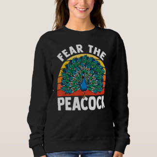 Sweatshirt Zookeeper Ornithologue Professionnel Peacock