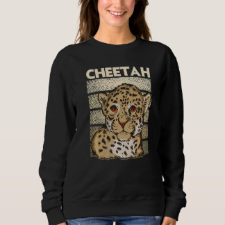 Sweatshirt Zookeeping Wildlife Animal Zookeeper Cheetah  2