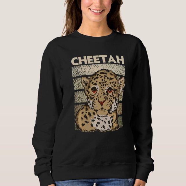 Sweatshirt Zookeeping Wildlife Animal Zookeeper Cheetah  2 (Devant)