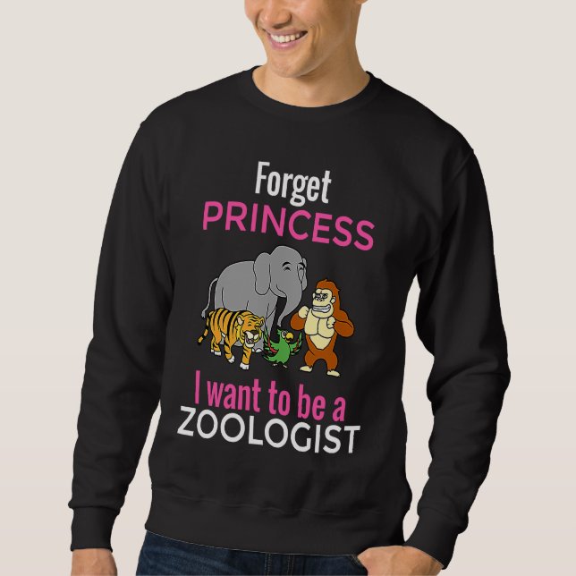 Sweatshirt Zoologist Zookeeper (Devant)