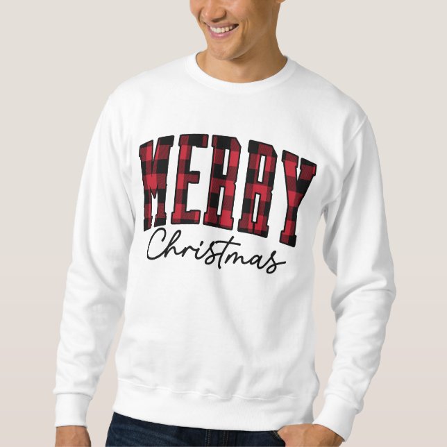 Sweatshirts de Noël | Rouge homme (Devant)