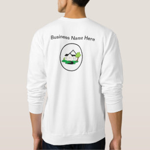 Sweatshirts de travail du logo de l'entreprise