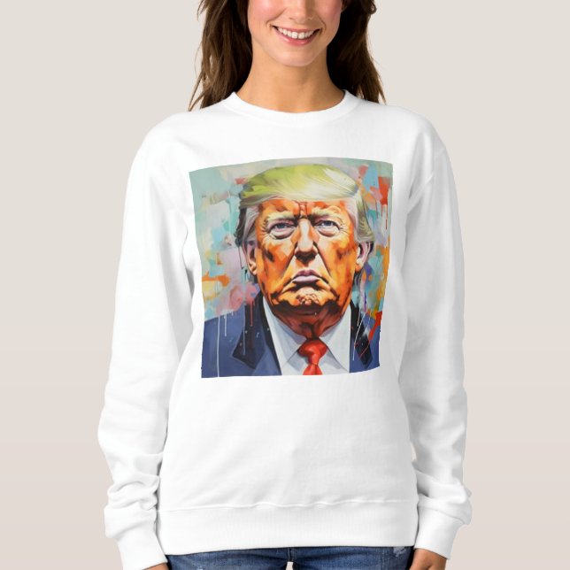 Sweatshirts Frau Donald Trump (Vorderseite)