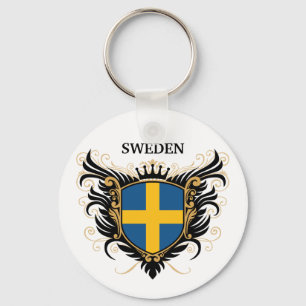 Sweden [personalize] schlüsselanhänger