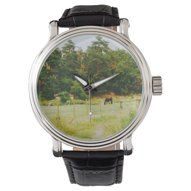 Swedish Countryside Armbanduhr (Vorderseite)
