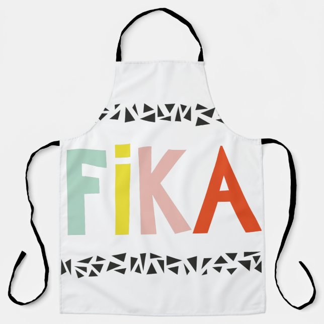 Swedish Fika Colors Schürze (Vorderseite)